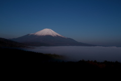 雲海と富士