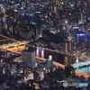 東京スカイツリー展望回廊からの夜景