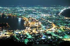 函館山から