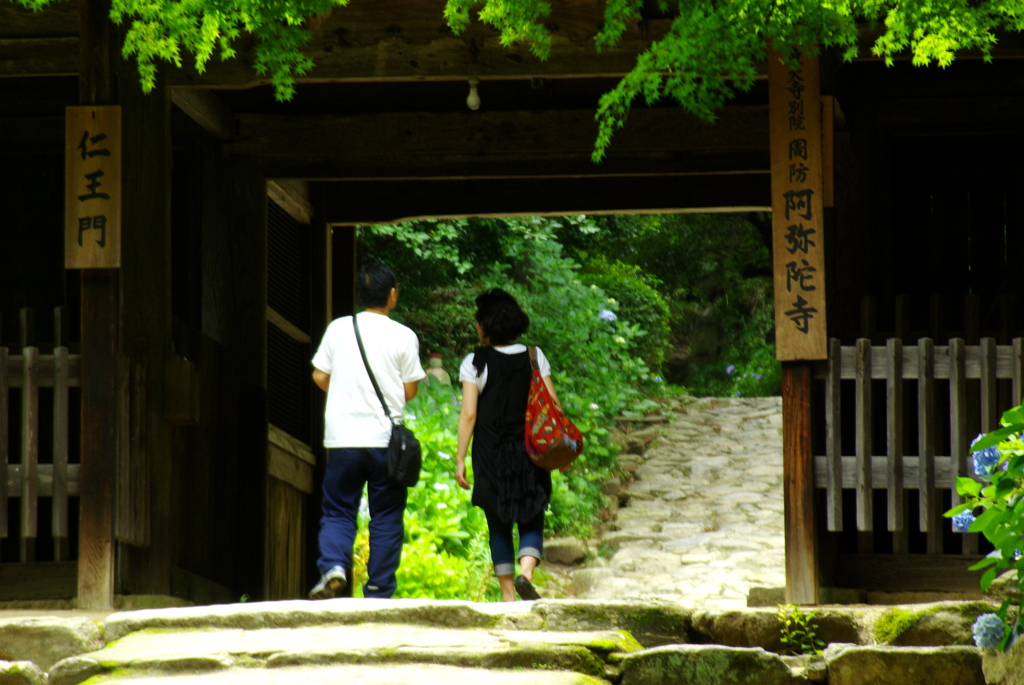 阿弥陀寺　入り口