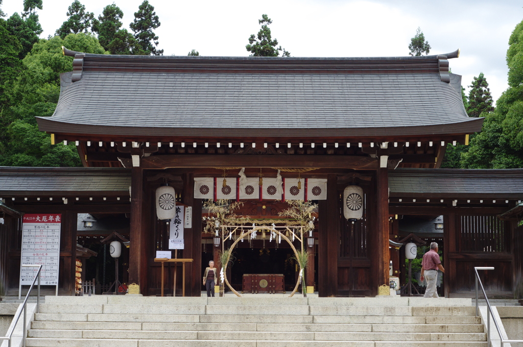 速谷神社　夏越の大祓