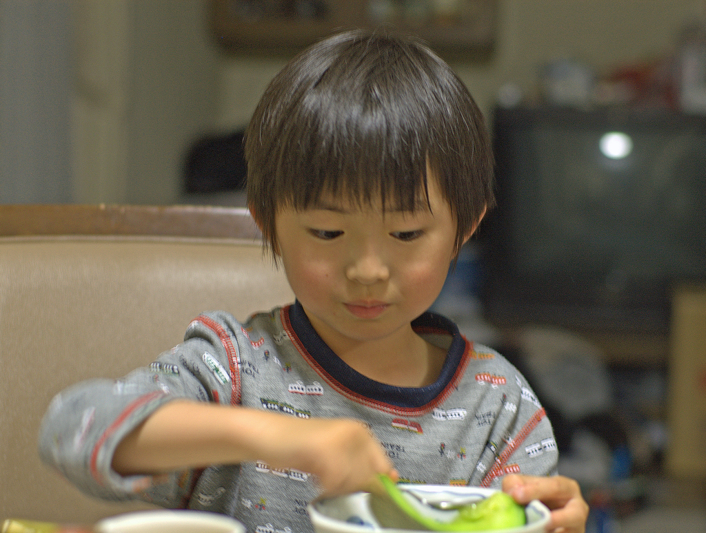 夕食後のデザート