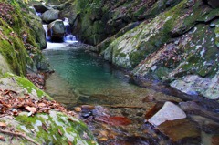 シアンを溶かしたような