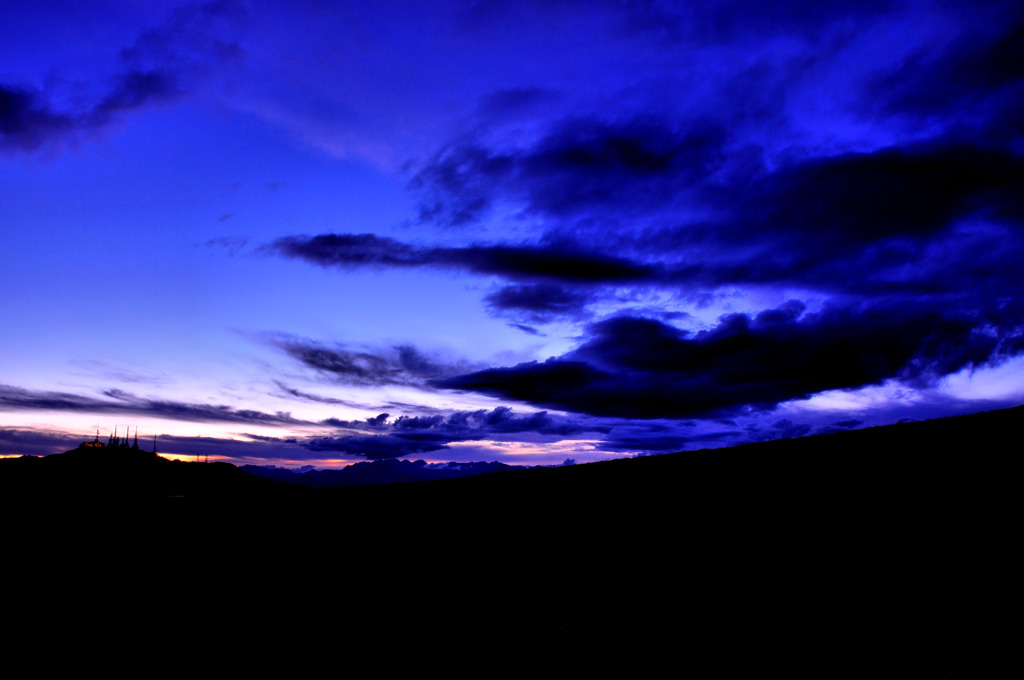 美ヶ原の夕焼