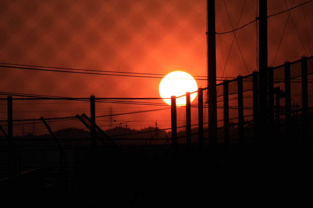 夕日を捕まえろ！