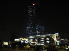 夜の中華広場