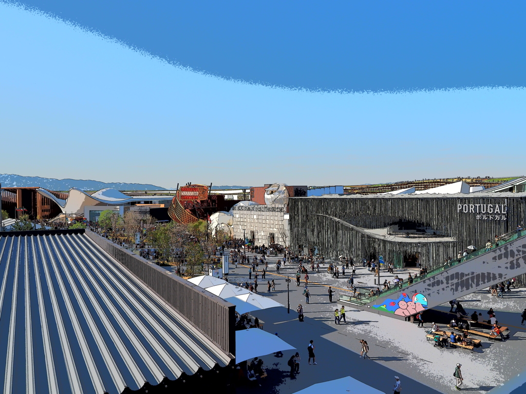 パビリオン群３