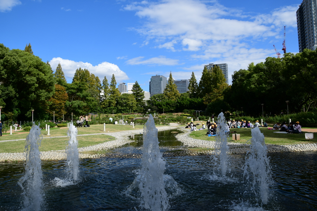 大阪　靭公園