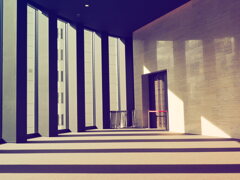 中之島香雪美術館・・・のロビー