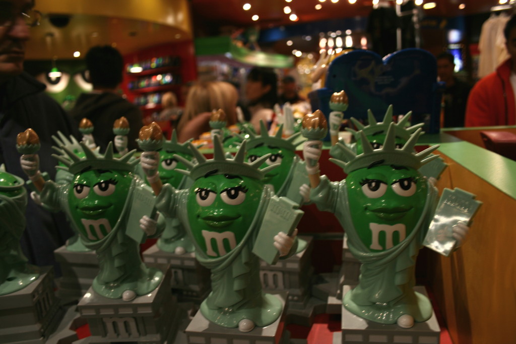 m&m's　のキャラクター