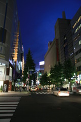 札幌の夕景