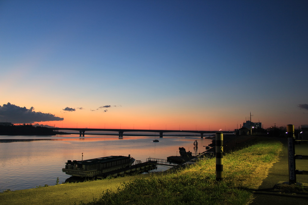 the port of Hiratsuka