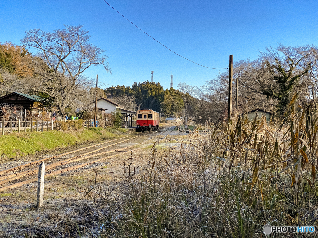 冬の駅