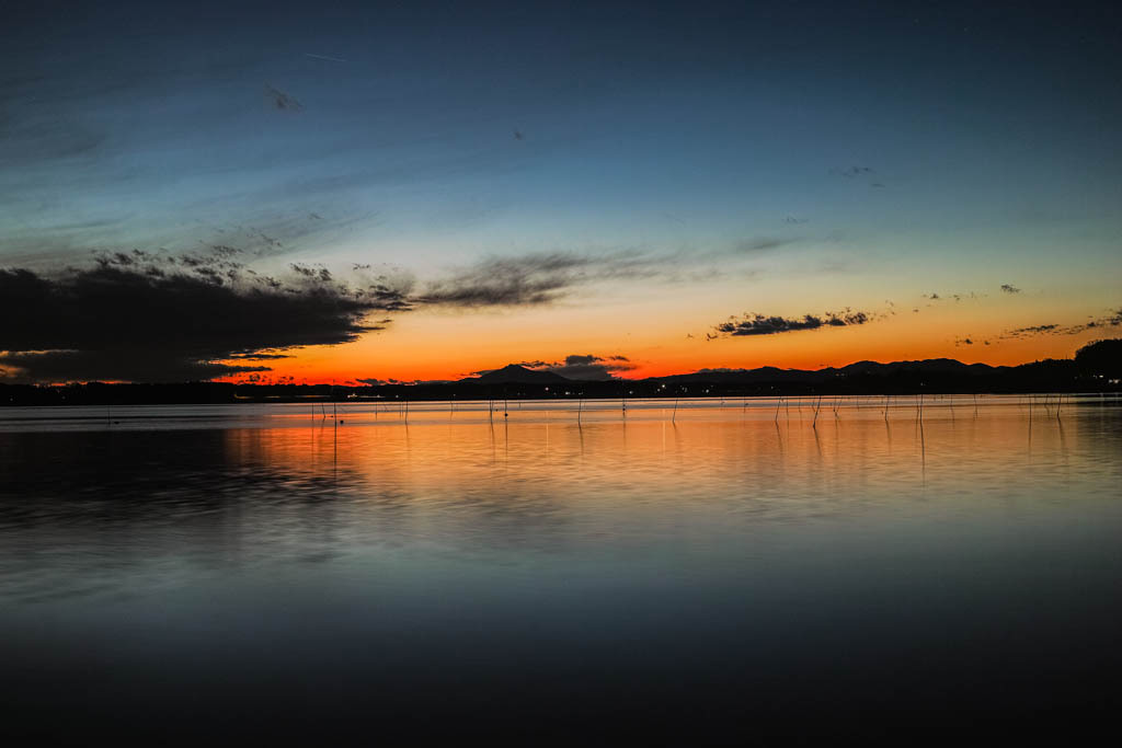 筑波の夕暮れ
