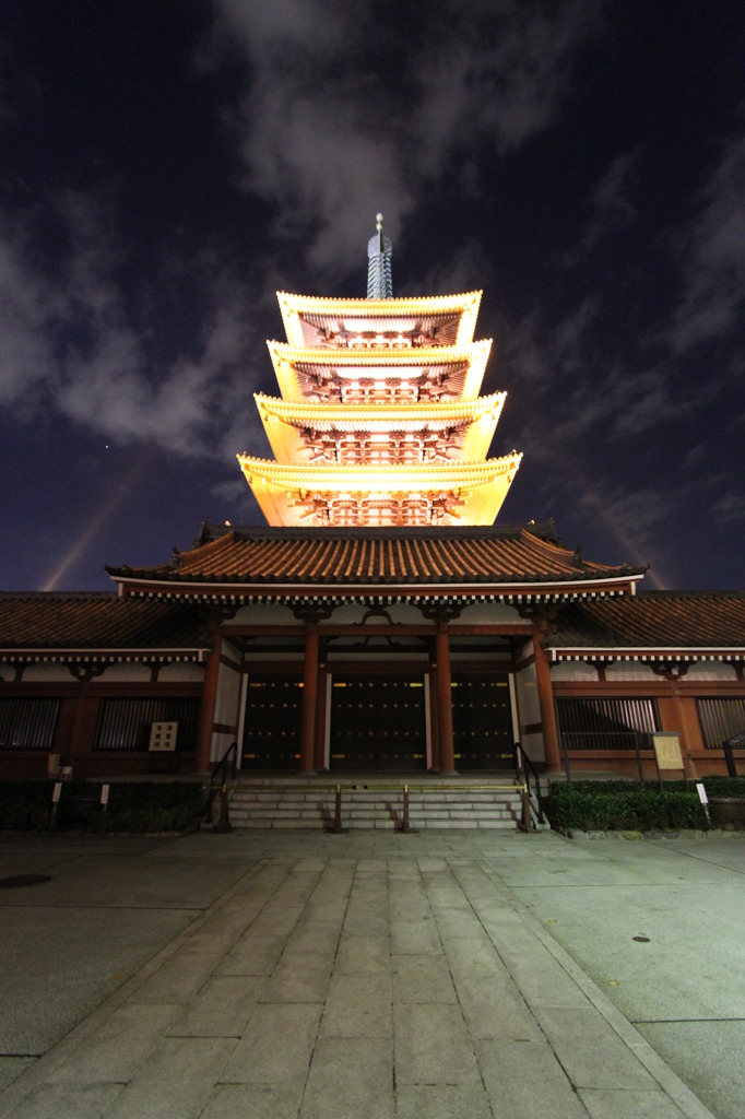 浅草の五重の塔