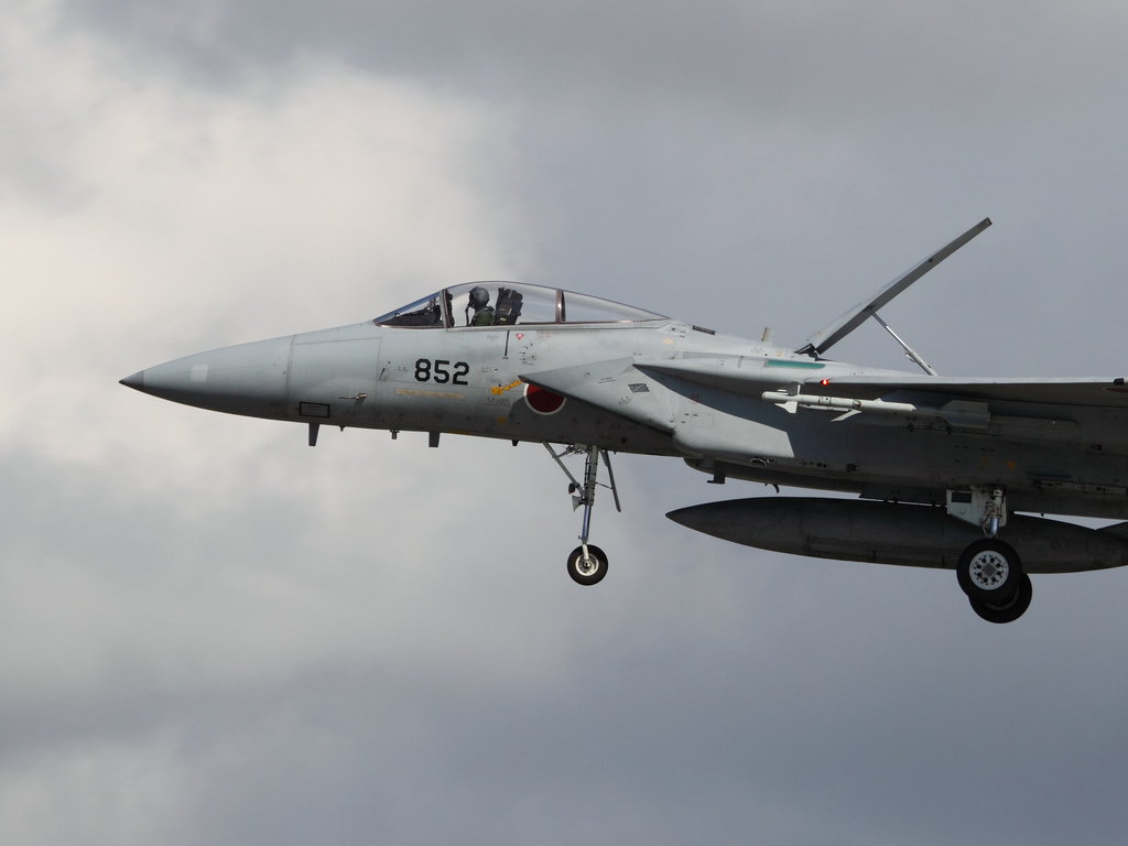 スクランブル帰り、お疲れ様です！(F-15J 52-8852　第7航空団 第20