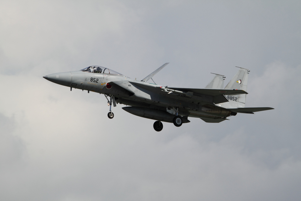 スクランブル帰り、お疲れ様です！(F-15J 52-8852　第7航空団 第20
