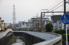 京王井の頭線　冬