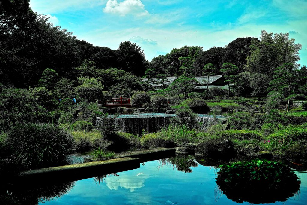 日本庭園やり過ぎ