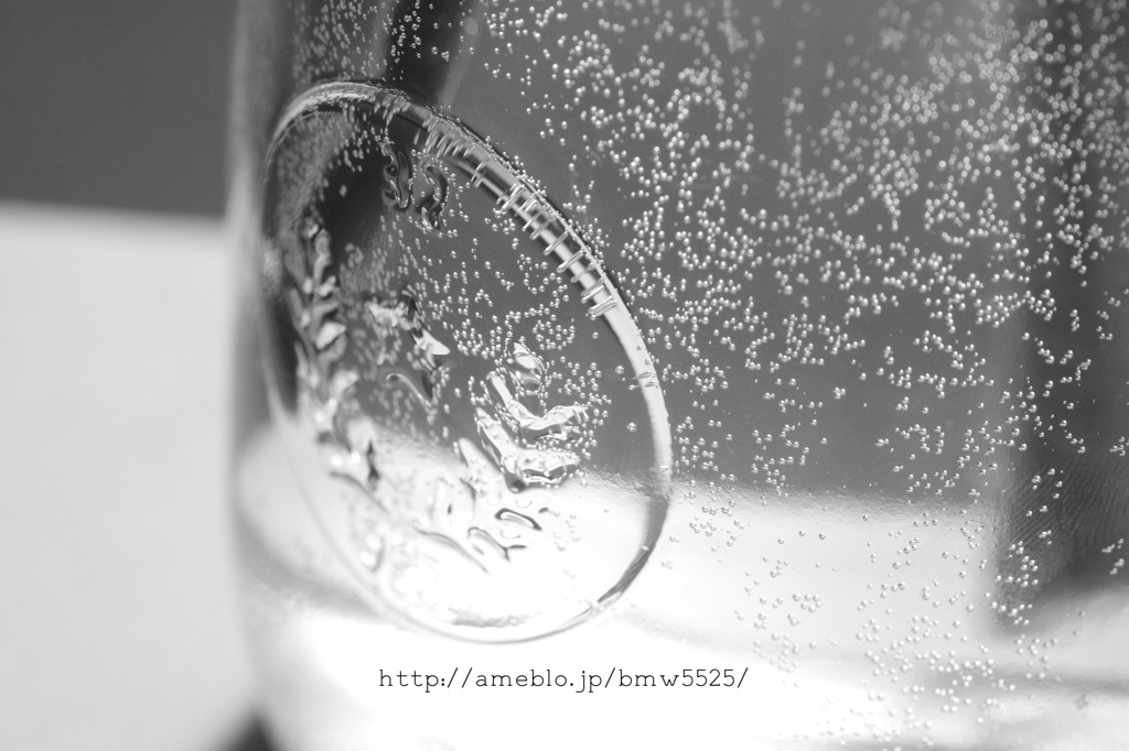 花瓶の中の気泡