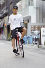 必死に練習。