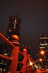 早朝のランドマークタワー