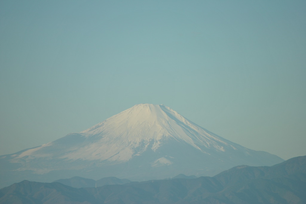 元旦の富士山
