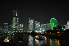 万国橋と屋形船