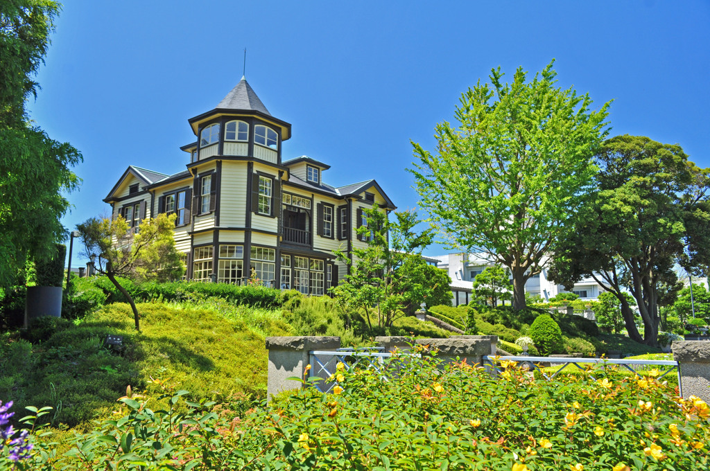 山手イタリア山庭園　外交官の家