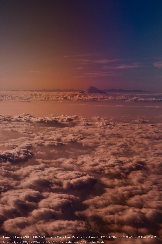 Mt.Fuji seen from the sky Ver.1.2☆