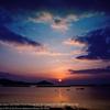 Sunrise of beach in Mino☆