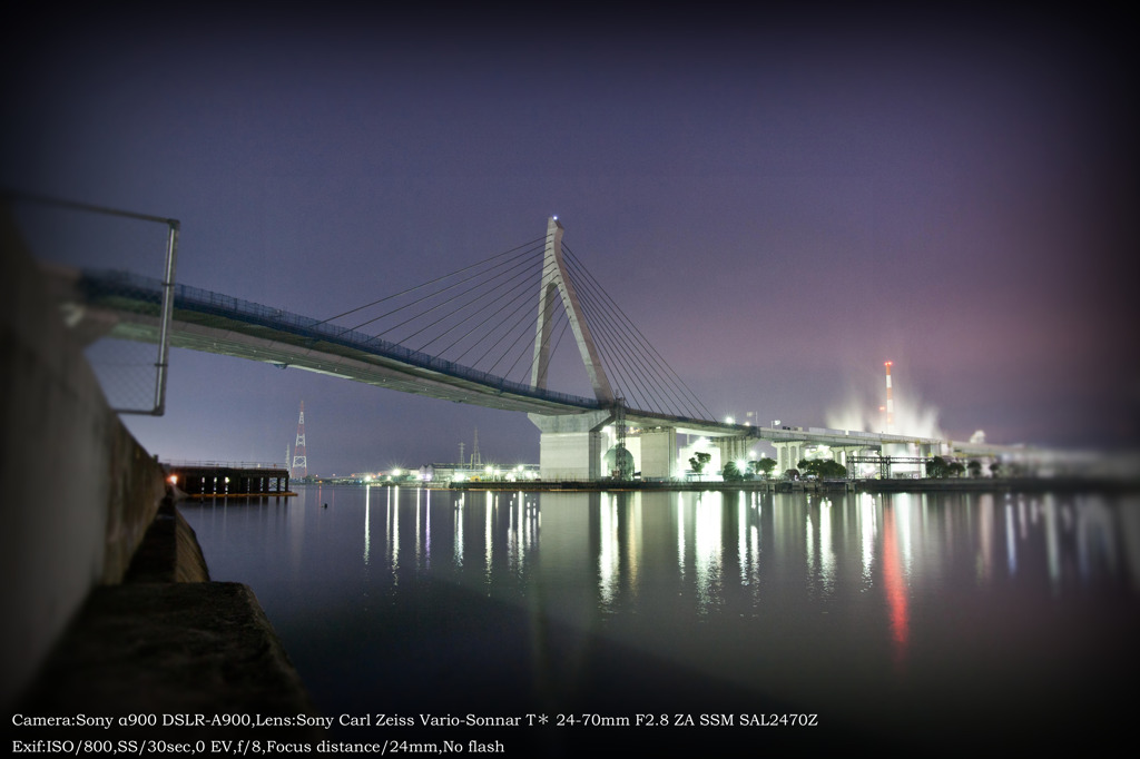 Honor river bridge of coastal line☆