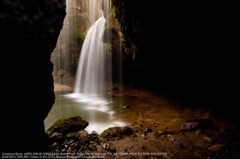 Basin of a waterfall☆