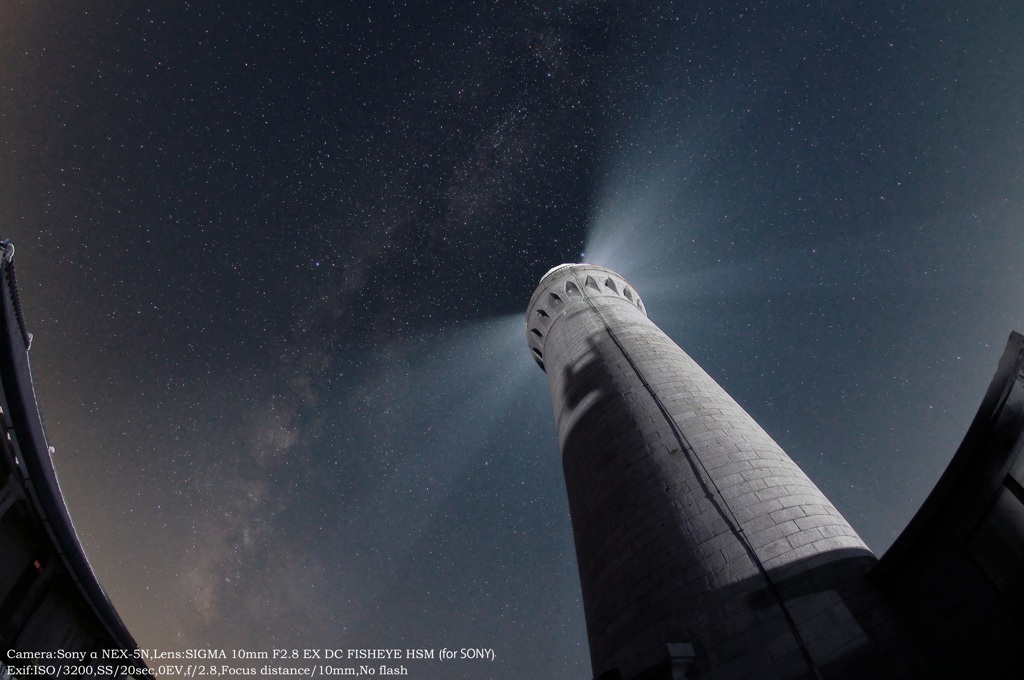 Milky Way and Lighthouses ☆