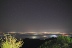 雲海の夜