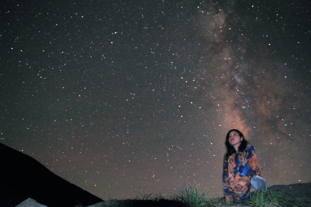 星降る夜を眺めて…
