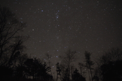 静かな夜空