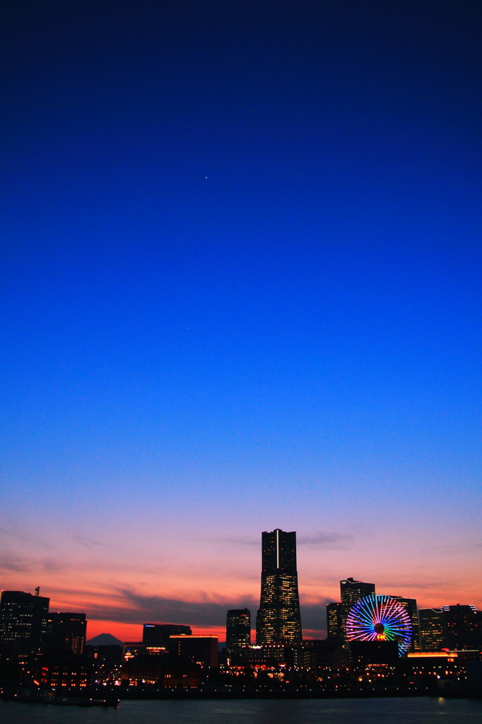 大桟橋からの夜景