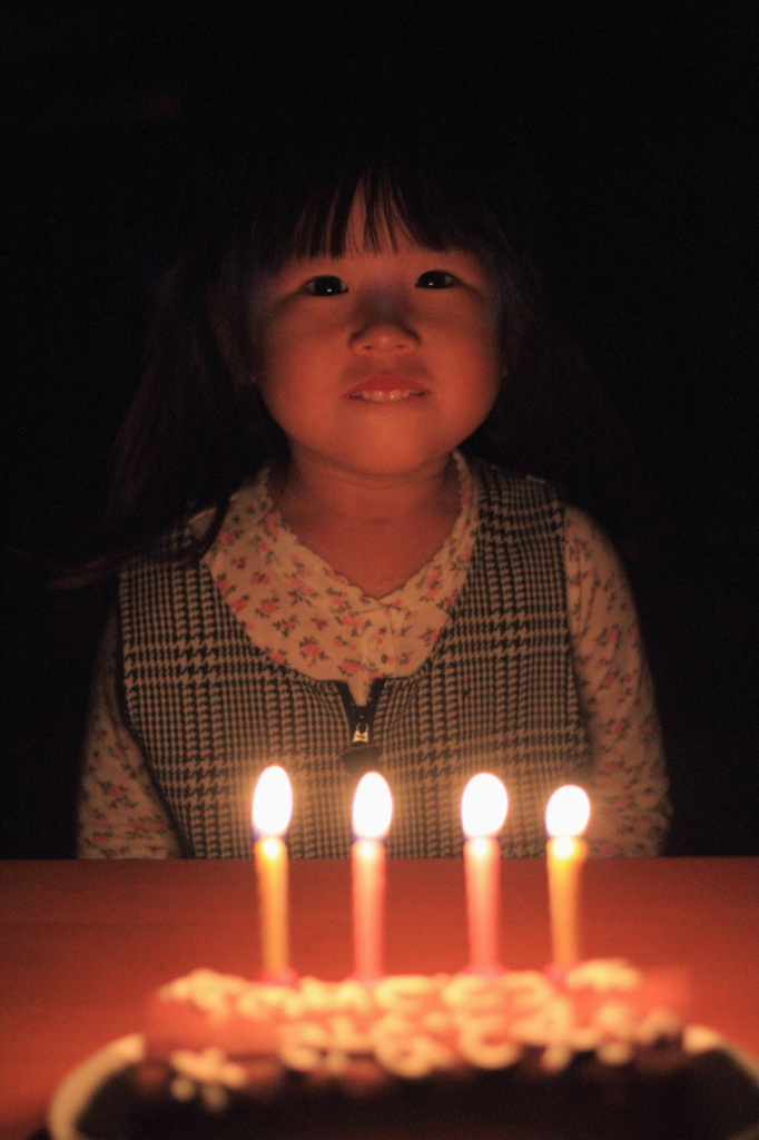 娘 4歳の誕生日