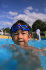 水遊び