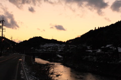 融雪の夕刻