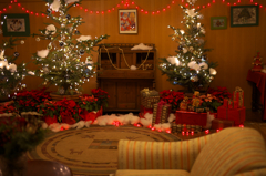 クリスマスの部屋