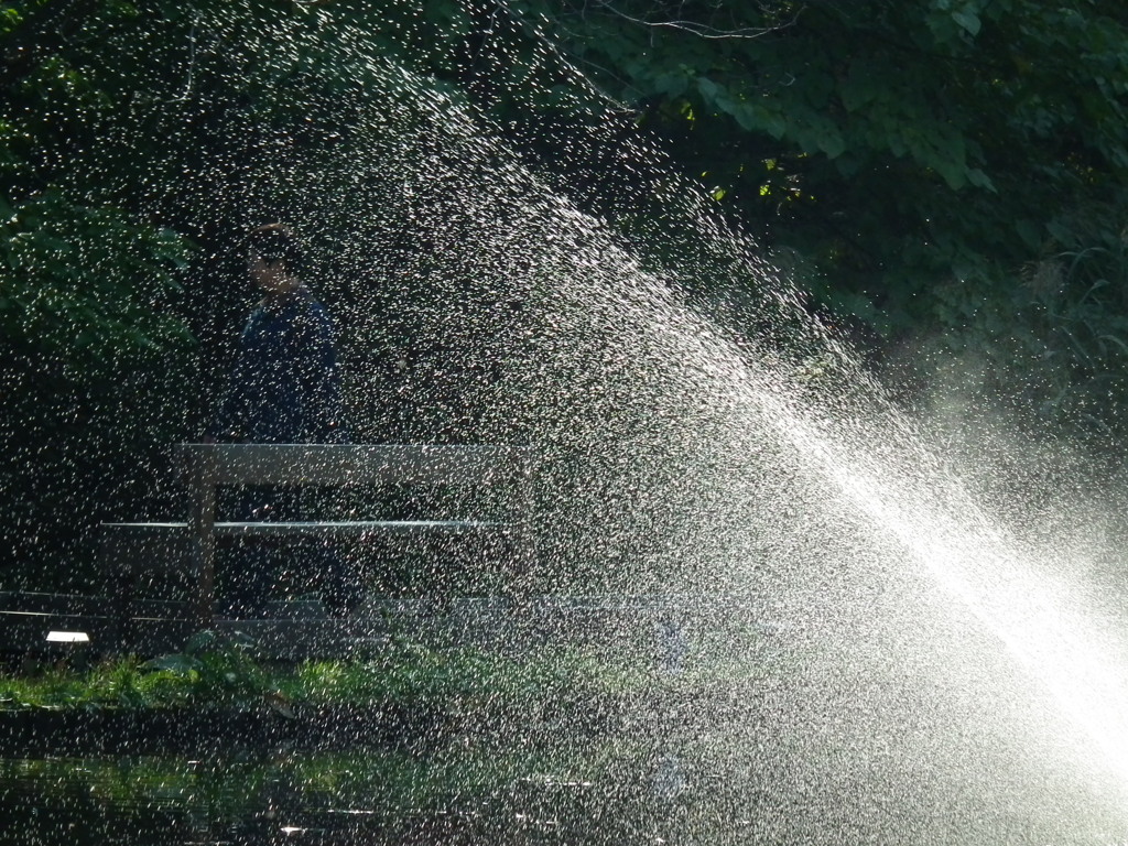 水しぶき