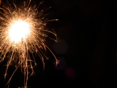 ハデな線香花火☆