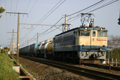 EF65-1077 貨物列車