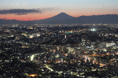 ランドマークタワーからの夜景1