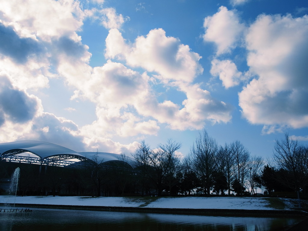 今日の空