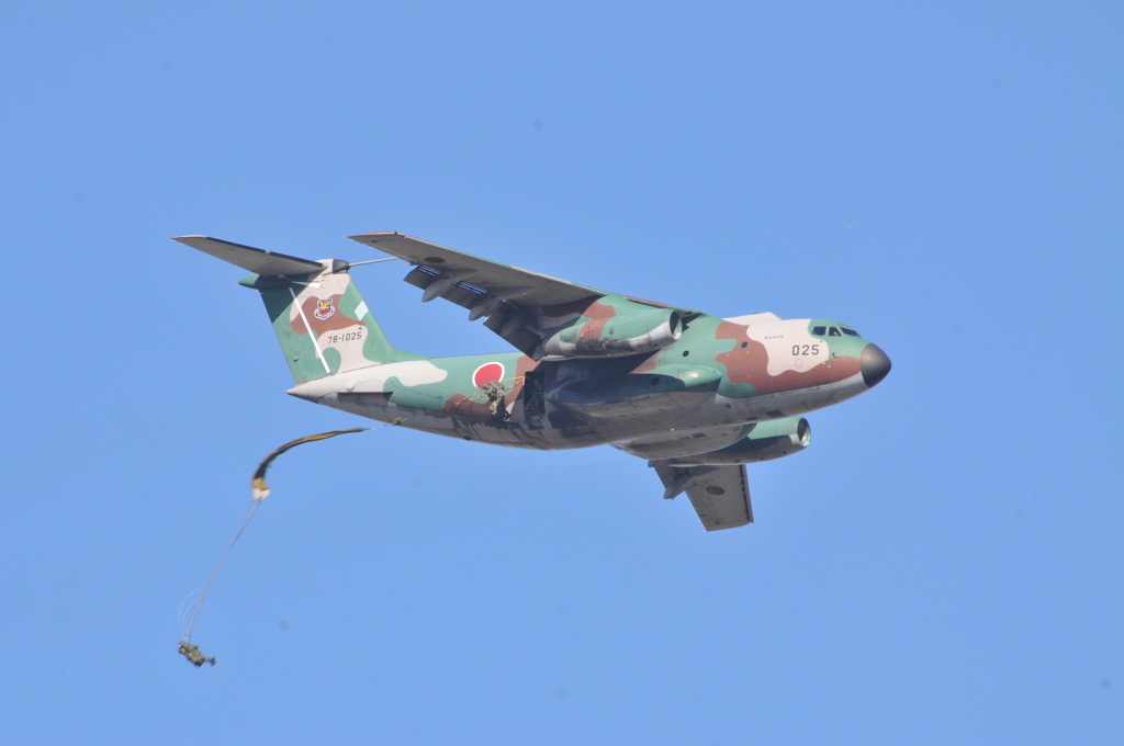 降下！（見るの初めて）