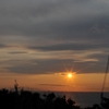 洲崎灯台の夕日