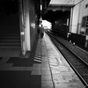 老人と駅